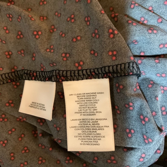 Anne Klein Blouse Pullover Round Neck SS Sz 0X NWT - Picture 5 of 5